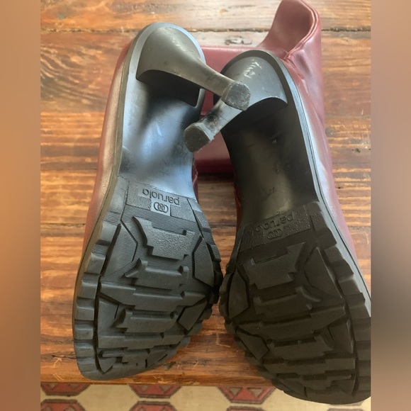 HOT Burgundy stiletto Paruolo boots from Buenos Aires - size 7 - Picture 4 of 7